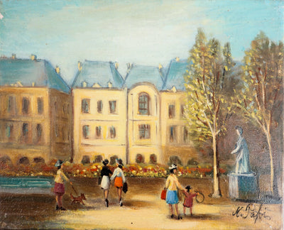 Michel PABOIS : Paris : Jardin du Luxembourg - Tableau