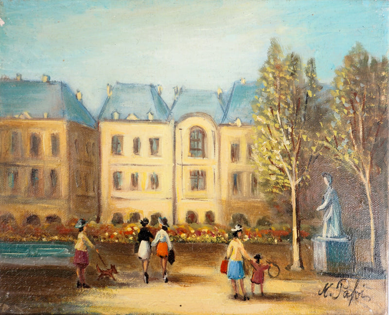 Michel PABOIS : Paris : Jardin du Luxembourg - Tableau