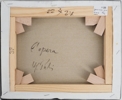 Michel PABOIS : Paris : l'Opéra Garnier - Tableau (détail)