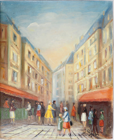 Michel PABOIS : Paris : Quartier Latin : rue Tournefort - Tableau