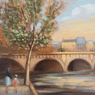 Michel PABOIS : Pont Neuf - Tableau (détail)