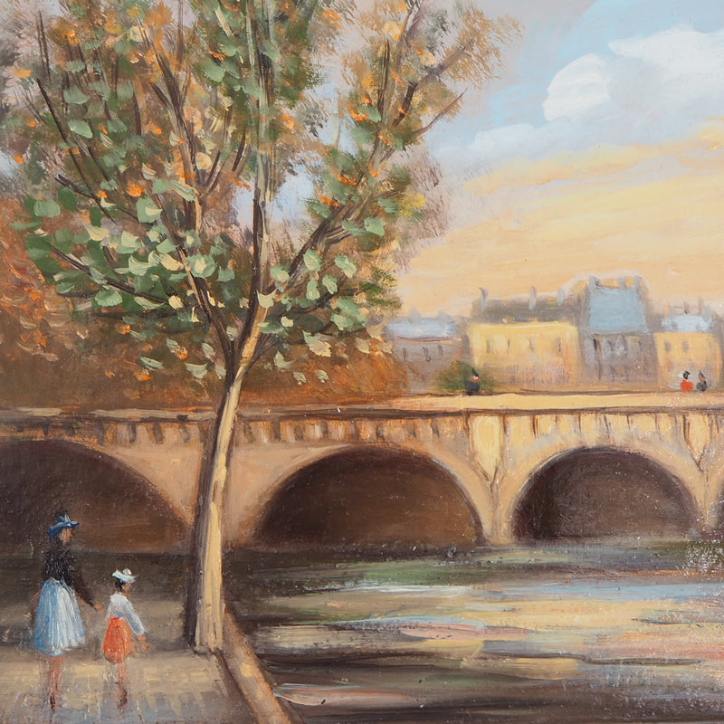 Michel PABOIS : Pont Neuf - Tableau (détail)