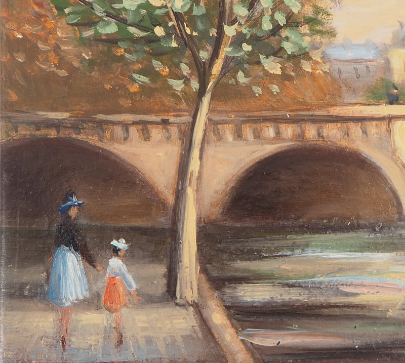 Michel PABOIS : Pont Neuf - Tableau (détail)
