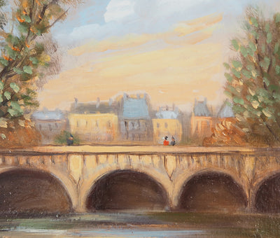 Michel PABOIS : Pont Neuf - Tableau (détail)