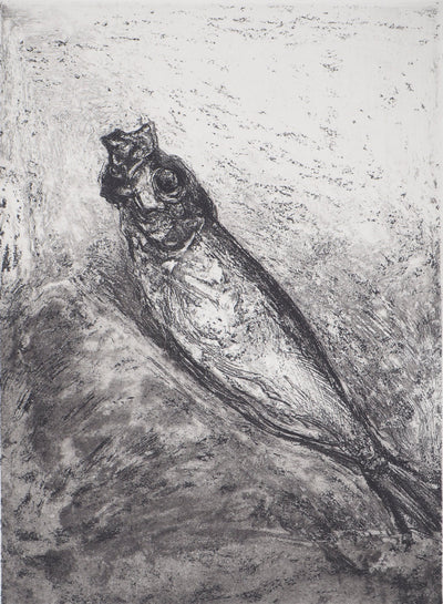 Didier PAGUIGNON : Hareng fumé - Gravure