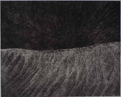 Monique PALAYER : Crète I - Gravure