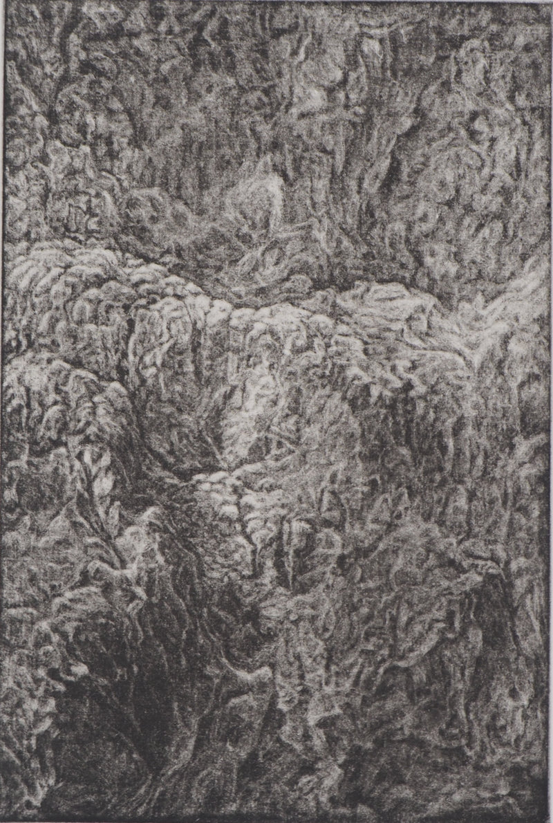 Monique PALAYER, : Passage du temps - Gravure