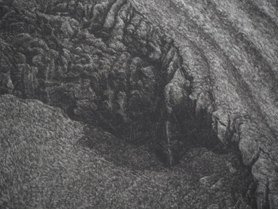 Monique PALAYER, : Promenade I - Gravure (détail)
