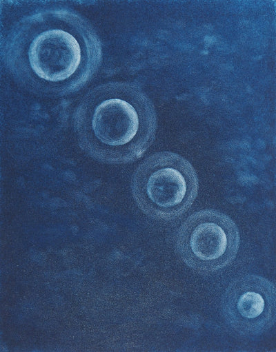 Teresa PANASIUK : La lune - Gravure