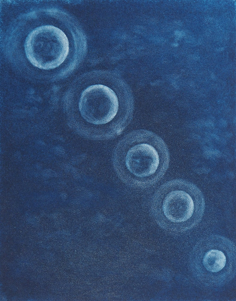 Teresa PANASIUK : La lune - Gravure
