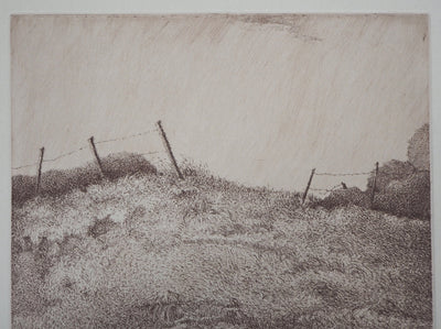 Michel PARADIS : Le Promontoire II - Gravure