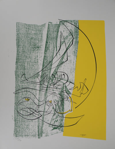 Georges PATITUCCI : Allégorie sensuelle, 1980 - Sérigraphie