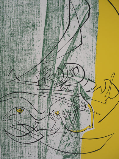Georges PATITUCCI : Allégorie sensuelle, 1980 - Sérigraphie (détail)