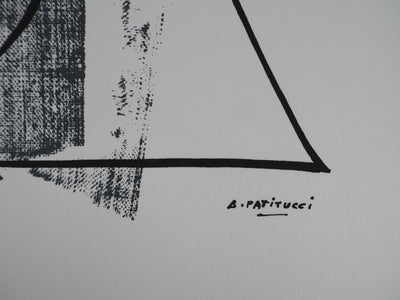 Georges PATITUCCI : La femme fleur, 1980 - Sérigraphie (détail)