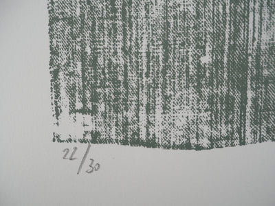Georges PATITUCCI : Rouge piment, 1980 - Sérigraphie (détail)