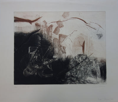Louis PELLETIER : Composition architecturale - Gravure