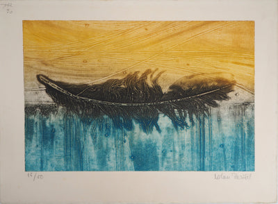Milan PERISIC : Plume - Gravure