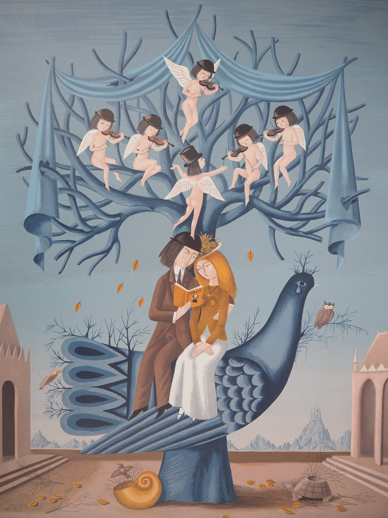 Raymond PEYNET : Les amoureux : les violons de l&