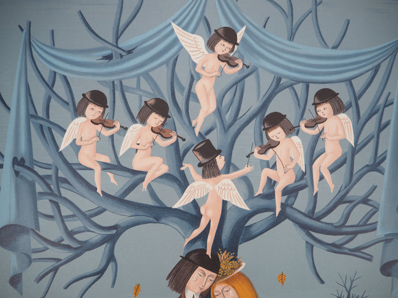 Raymond PEYNET : Les amoureux : les violons de l&