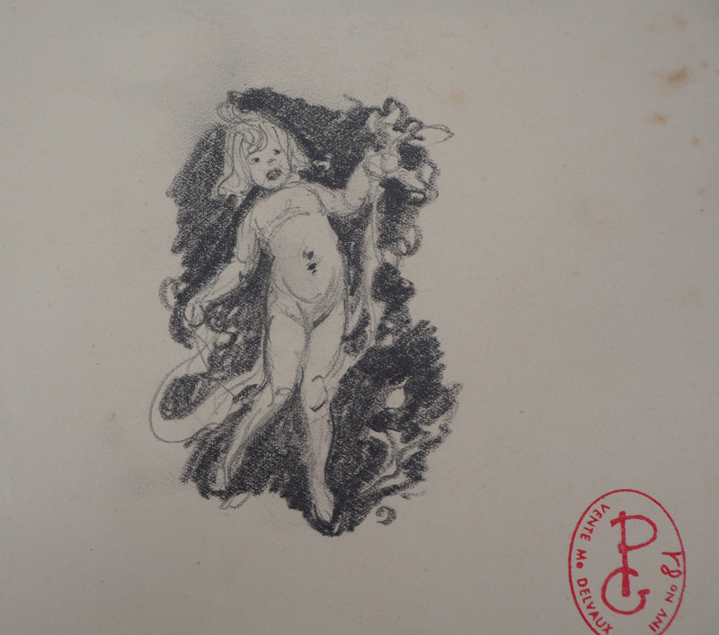 Georges PICARD : Putto - Dessin