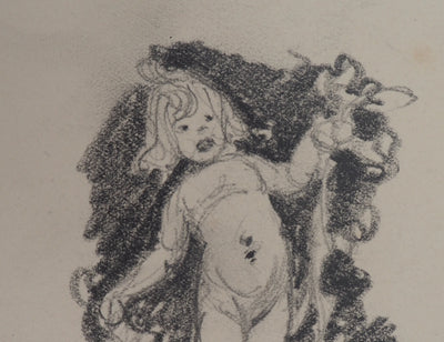 Georges PICARD : Putto - Dessin (détail)