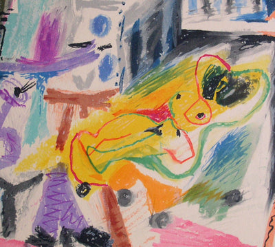 Pablo PICASSO : Le peintre et son modèle, Lithographie originale (photo de détail 3) - Crédit photo : Galerie Art.Paris