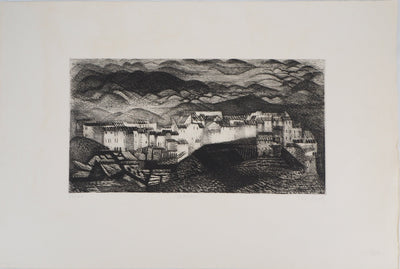 Marcel CHOT PLASSOT : Terrati - Lithographie