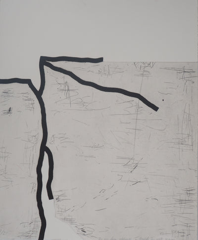Francesc POL : Lignes abstraites, 1991 - Gravure