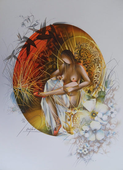 Raymond POULET : Emmanuelle - Lithographie