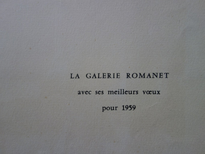 Raoul PRADIER : Neige aux Peupliers - Lithographie (détail)
