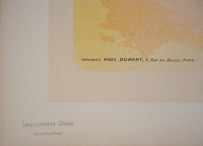 Julius Mendes PRICE : Modèle de l'artiste (An Artist's Model), 1895 - Affiche (détail)