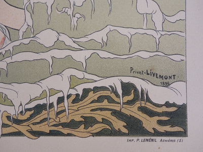 Henri PRIVAT-LIVEMONT : Casino de Cabourg, 1897 - Affiche (détail)