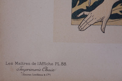 Henri PRIVAT-LIVEMONT : Casino de Cabourg, 1897 - Affiche (détail)