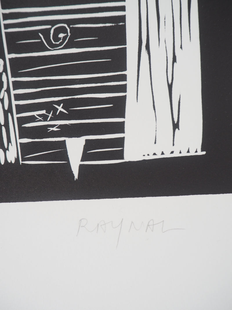 Josy RAYNAL : Composition variée - Sérigraphie (détail)