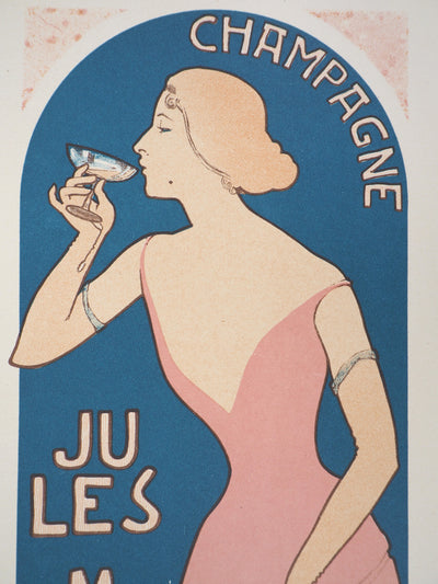 Maurice REALIER-DUMAS : Champagne Jules Mumm, 1897 - Affiche