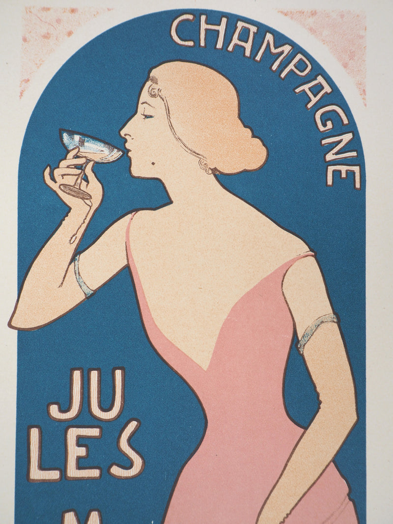 Maurice REALIER-DUMAS : Champagne Jules Mumm, 1897 - Affiche
