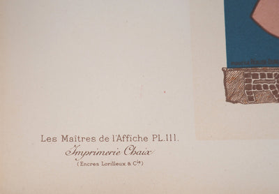 Maurice REALIER-DUMAS : Champagne Jules Mumm, 1897 - Affiche (détail)