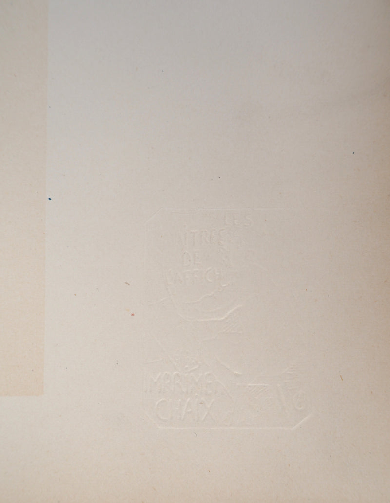 Maurice REALIER-DUMAS : Champagne Jules Mumm, 1897 - Affiche (détail)