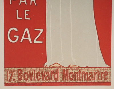 Maurice REALIER-DUMAS : Déesse de la lumière - Affiche (détail)