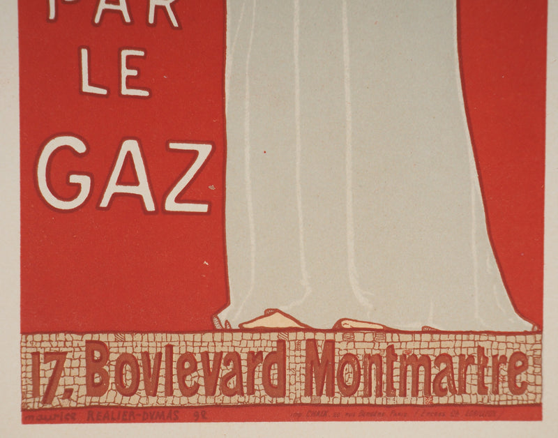 Maurice REALIER-DUMAS : Déesse de la lumière - Affiche (détail)