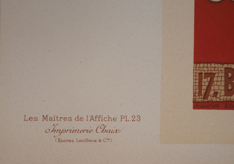 Maurice REALIER-DUMAS : Déesse de la lumière - Affiche (détail)