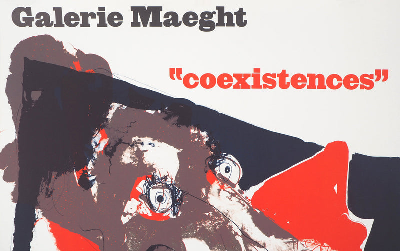 Paul REBEYROLLE : Coexistences - Affiche (détail)