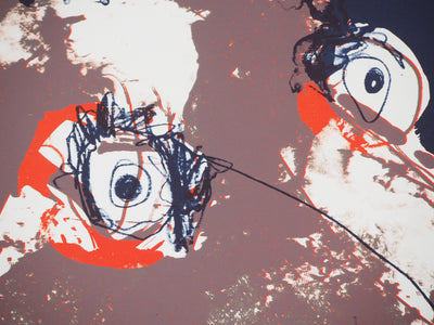 Paul REBEYROLLE : Coexistences - Affiche (détail)