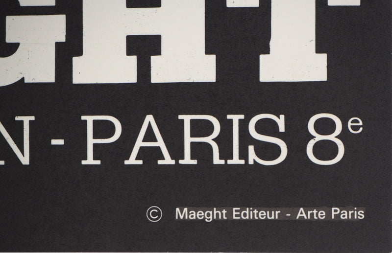 Paul REBEYROLLE : Mâchoire - Affiche (détail)