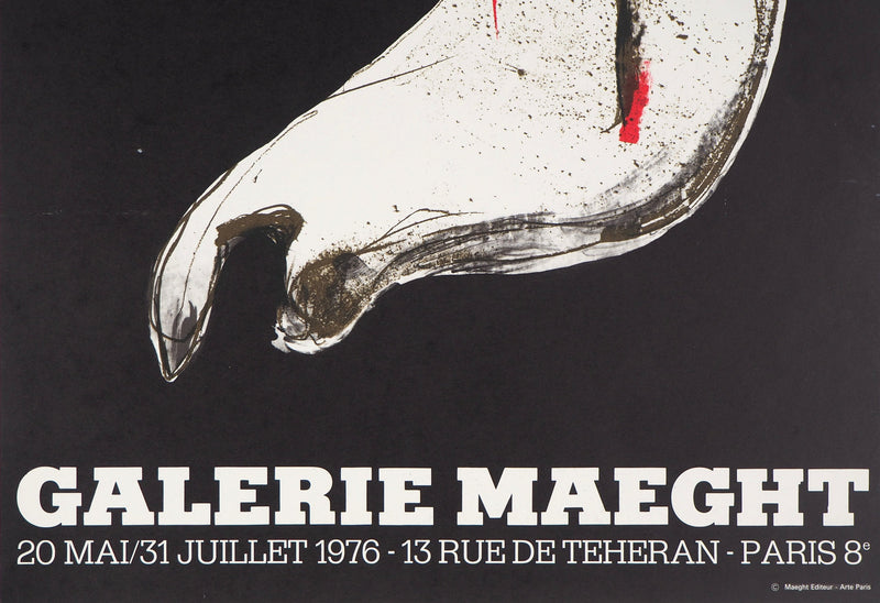 Paul REBEYROLLE : Mâchoire - Affiche (détail)
