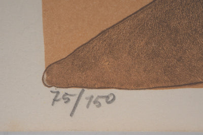Antonio RECALCATI : Amen surréaliste - Lithographie (détail)