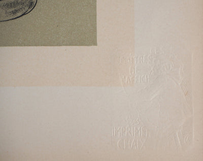 Ethel REED : La prière, 1897 - Affiche (détail)