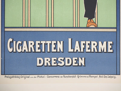 Fritz REHM : Cigarette Laferme, 1897 - Affiche