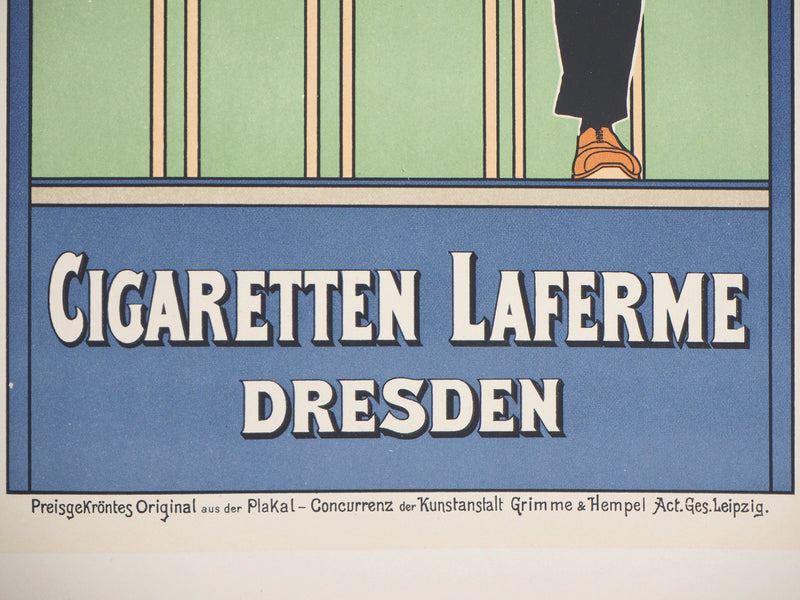 Fritz REHM : Cigarette Laferme, 1897 - Affiche