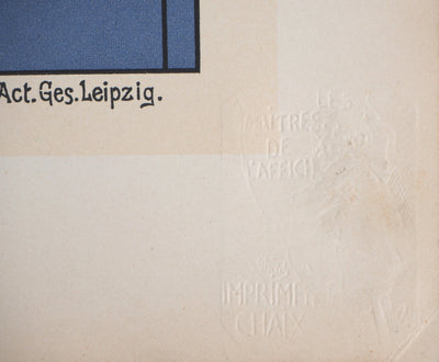 Fritz REHM : Cigarette Laferme, 1897 - Affiche (détail)